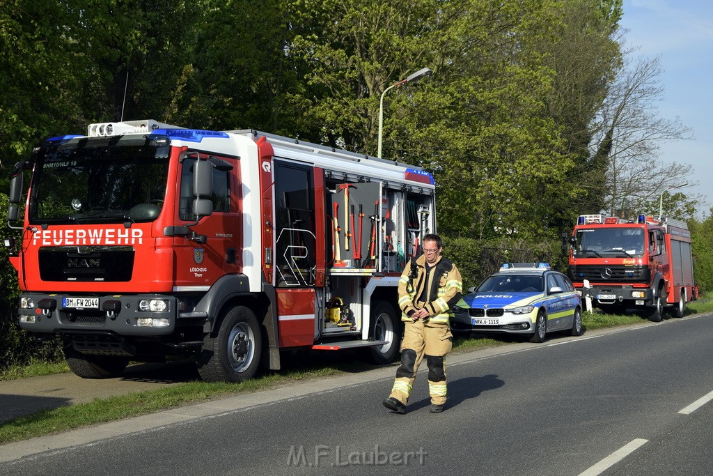 Schwerer VU LKW Zug Bergheim Kenten Koelnerstr P009.JPG - Miklos Laubert